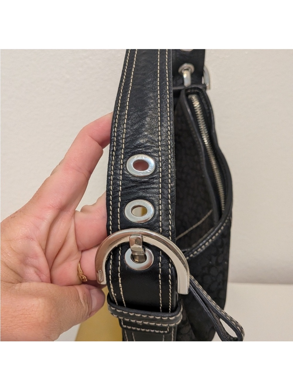 Coach Y2K 2005 soho leather and canvas - Picture 9 of 11